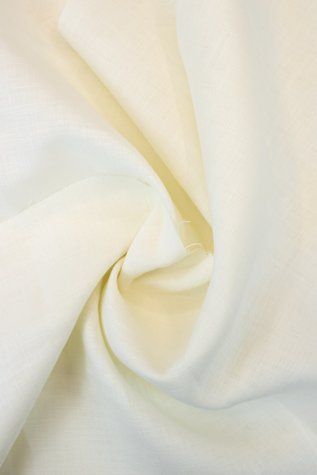 Тканина лляна сорочкова 00с6 кремово-біла 135г/м.кв. колір 1403 Winter White 11-0507 TCX 100% льон obr840_1403 фото