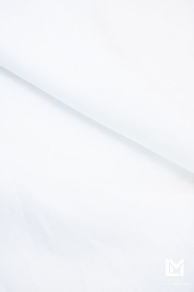 Тканина лляна сорочково-платтєва 05с212 біла 150г/м.кв. колір 101 Optic White 100% льон obr040_101 фото