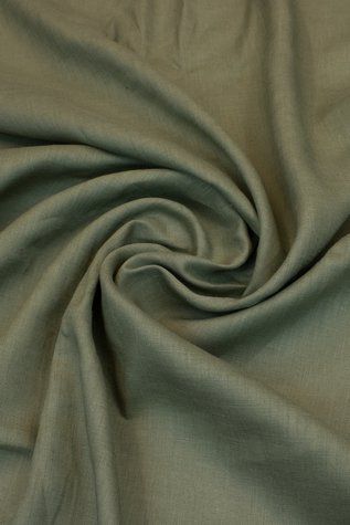 Тканина лляна марля 02с129 оливкова 90г/м.кв. колір 594 Olive 100% льон obr296_594 фото