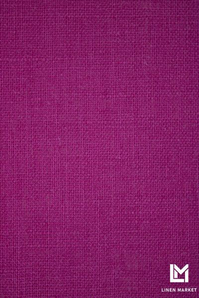 Тканина лляна марля 02с129 фуксія з малиновим 90г/м.кв. колір 688 Festival Fuchsia 19-2434 TCX 100% льон obr296_688 фото