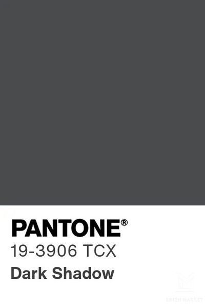 Тканина лляна костюмна 4с33 темно-сіра 185г/м.кв. колір 744 Dark Shadow 19-3906 TCX 100% льон obr491_744 фото